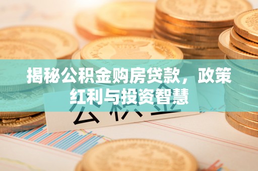 莫旗揭秘公积金购房贷款，政策红利与投资智慧